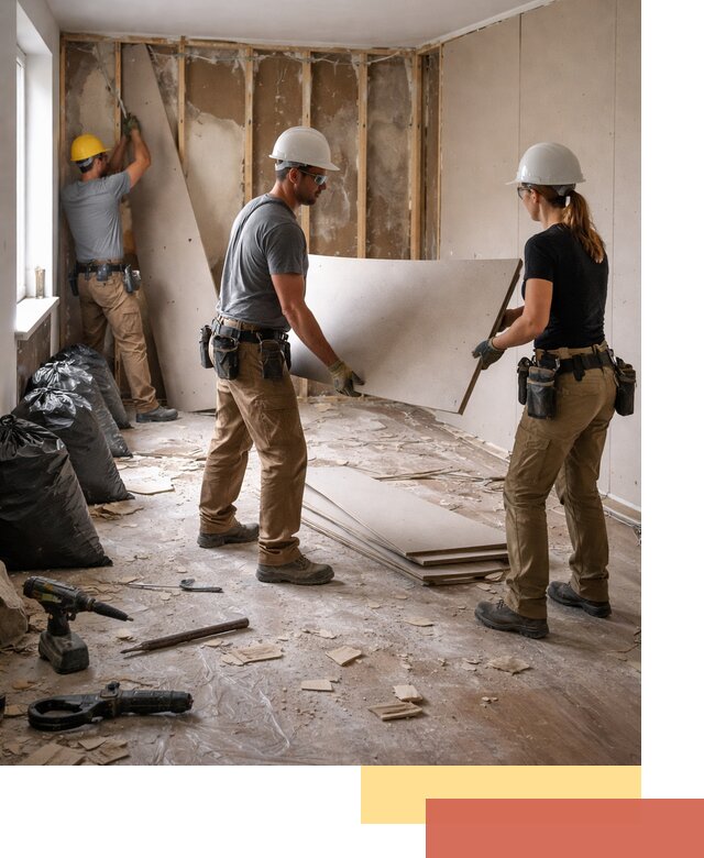 Демонтаж стеновых панелей в Ноябрьске быстро и аккуратно