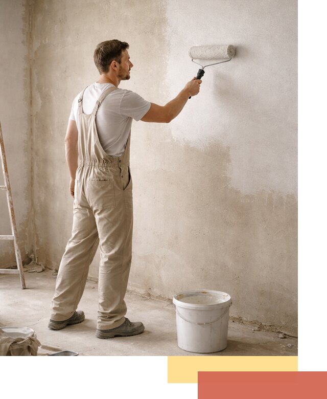 Грунтовка стен под отделку в Ноябрьске профессиональным раствором