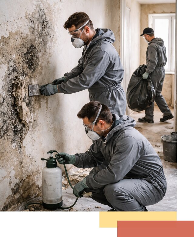 Удаление плесени со стен профессионально в Ноябрьске