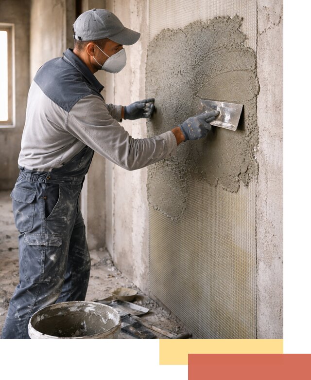 Штукатурка стен по сетке в Ноябрьске под ключ качественно и быстро