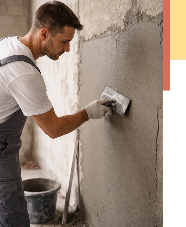 Штукатурка стен под плитку в Ноябрьске от 4255 руб./м2 — выравнивание под плитку | ОТДЕЛОЧНИК-Нбс