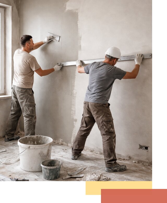 Штукатурка стен под покраску в Ноябрьске качественно и быстро