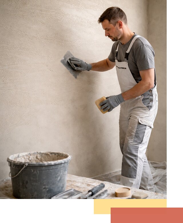 Декоративная штукатурка травертин в Ноябрьске для стен и потолков