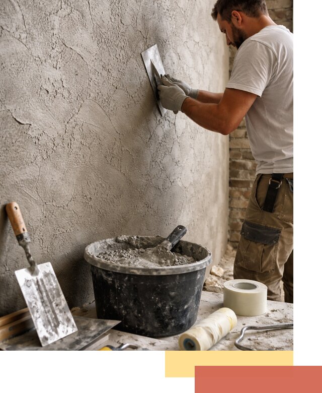 Декоративная штукатурка лофт в Ноябрьске — отделка стен и потолков