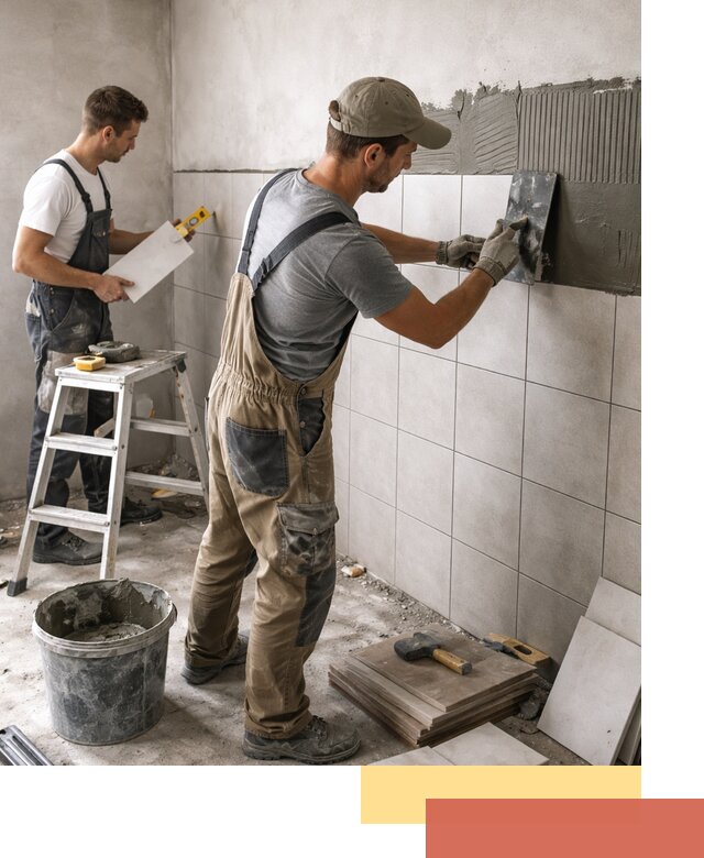 Укладка плитки на стены в Ноябрьске профессионально и надежно