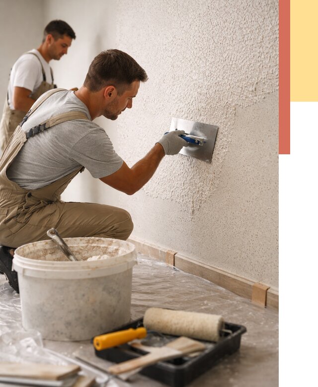 Нанесение жидких обоев в Ноябрьске от 7598 руб./м2 — быстро и недорого | ОТДЕЛОЧНИК-Нбс