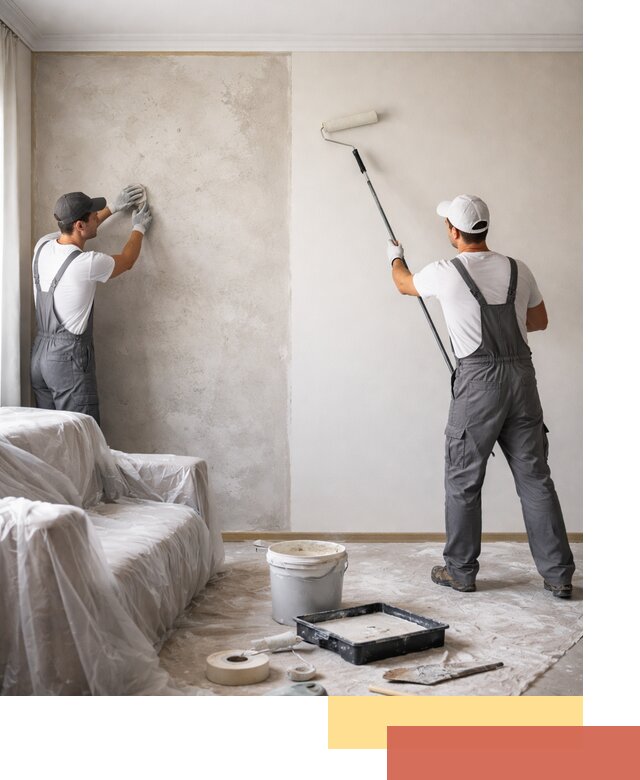 Покраска стен антивандальной краской в Ноябрьске