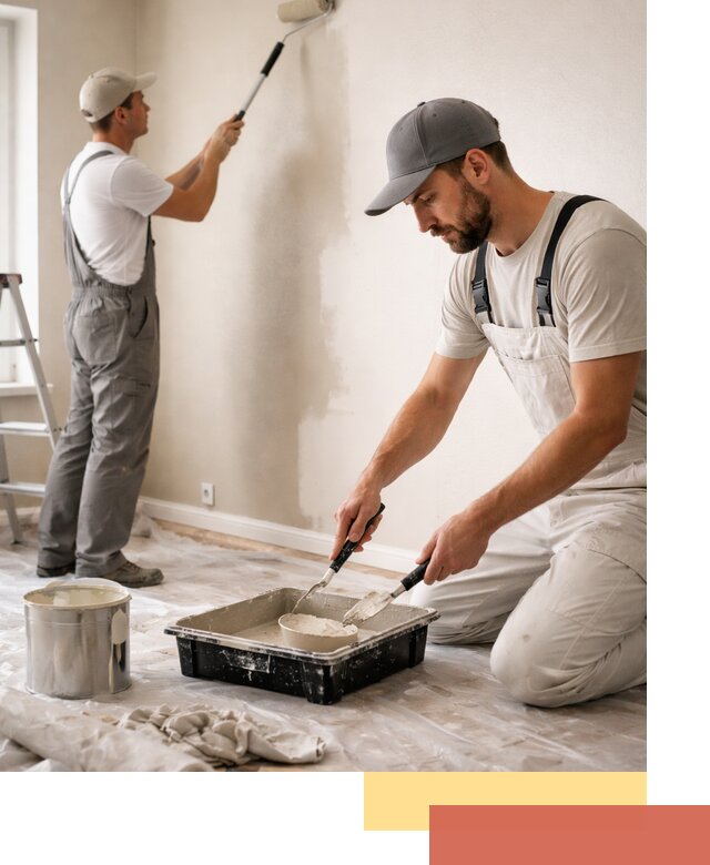 Покраска стен в квартире в Ноябрьске — профессионально и аккуратно