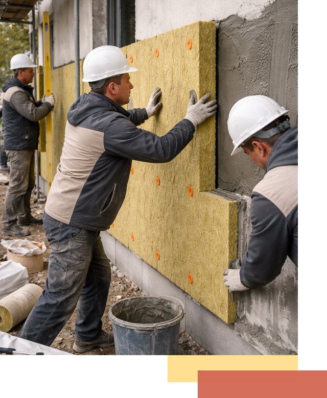 Утепление стен минватой в Ноябрьске — тепло и звукоизоляция