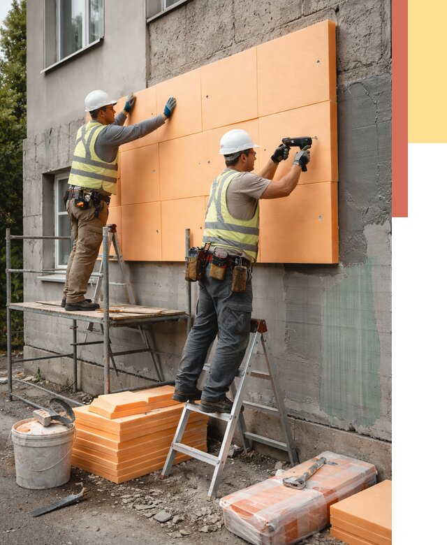 Утепление стен пеноплексом в Ноябрьске от 1874 руб./м2 — быстро и недорого | ОТДЕЛОЧНИК-Нбс