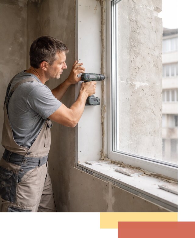 Монтаж гипсокартонных откосов в Ноябрьске под ключ