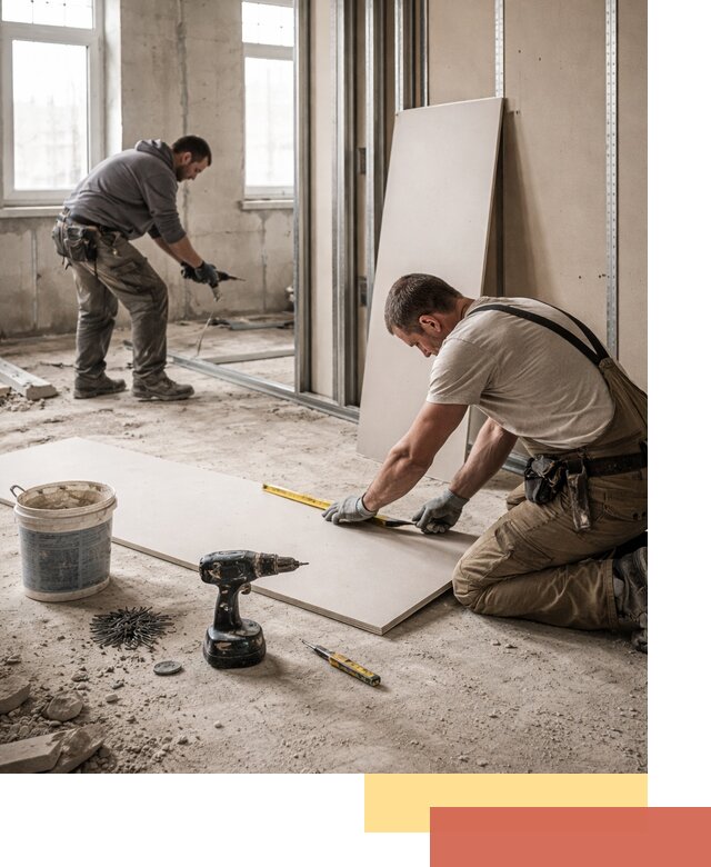 Кладка перегородок из ПГП под ключ в Ноябрьске