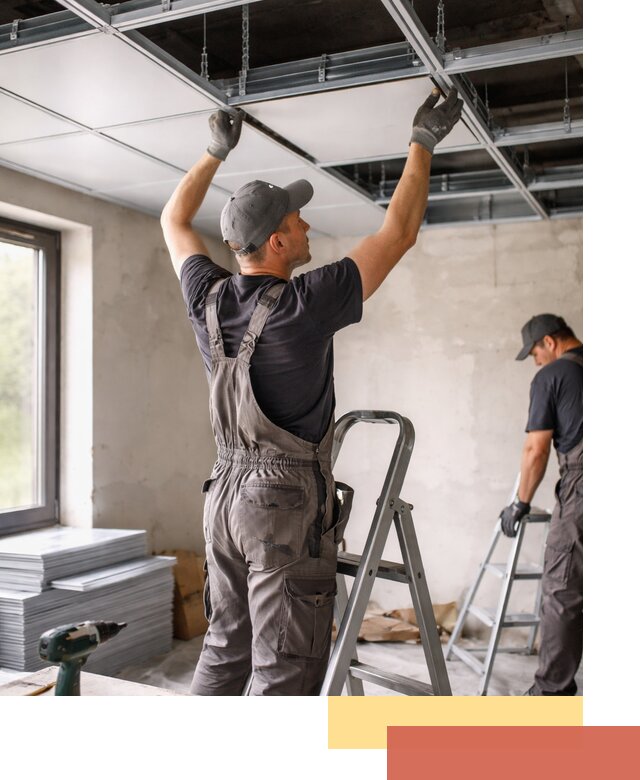 Монтаж кассетного потолка в Ноябрьске качественно и быстро