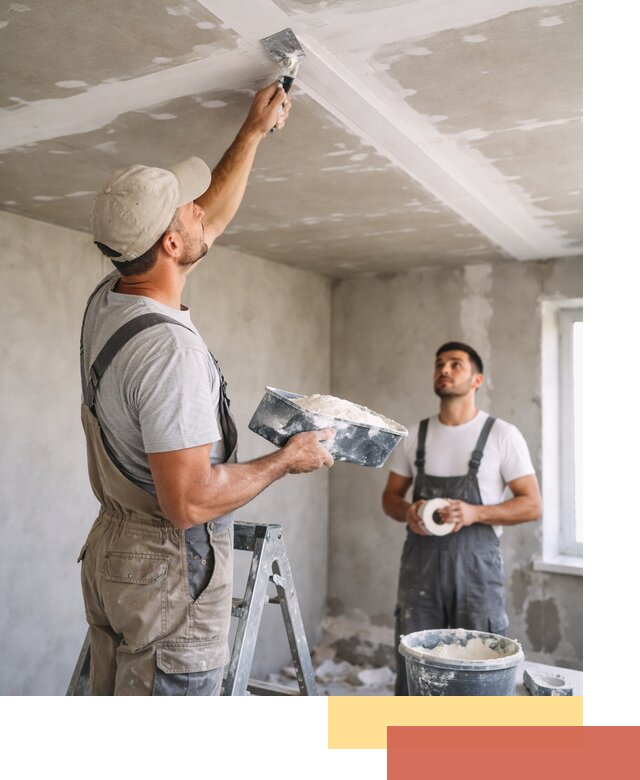 Обработка швов потолка ГКЛ в Ноябрьске: качественная заделка и шпатлевка