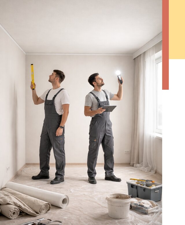 Отделка потолка в Ноябрьске недорого от 760 руб/м2 | Услуги ОТДЕЛОЧНИК-Нбс