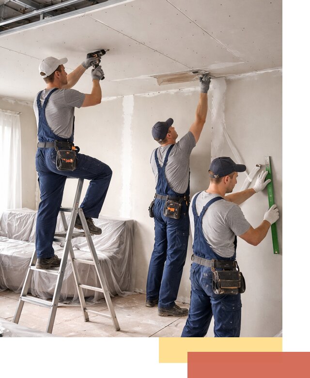 Профессиональная отделка потолка в Ноябрьске быстро и качественно