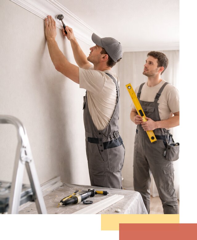Монтаж потолочного плинтуса в Ноябрьске качественно и быстро