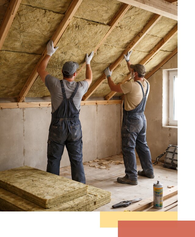 Утепление потолка минеральной ватой в Ноябрьске